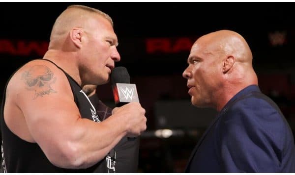 Brock Lesnar And Kurt Angle