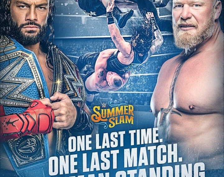 WWE समरस्लैम 2022: ब्रॉक लैसनर Vs रोमन रेंस लास्ट मैन स्टैंडिंग मैच के 3 संभावित परिणाम।