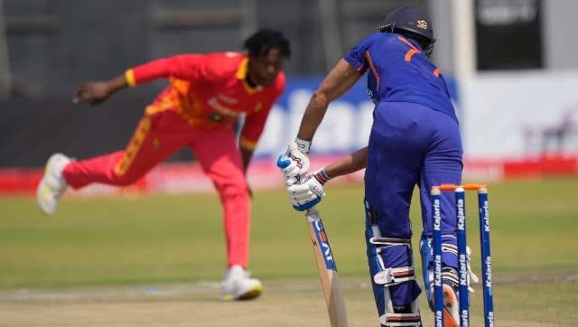 भारत ने जिंबाब्वे को दूसरे ODI में 5 विकेट से रौंदा, सैमसन ने बनाए नाबाद 43 रन।
