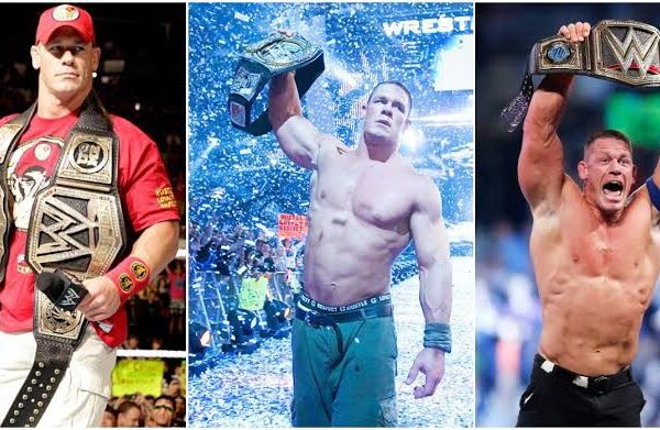 WWE के सबसे महान चैंपियन: जॉन सीना के 16 WWE चैंपियनशिप जीत का सफर एक सरल नज़र में।