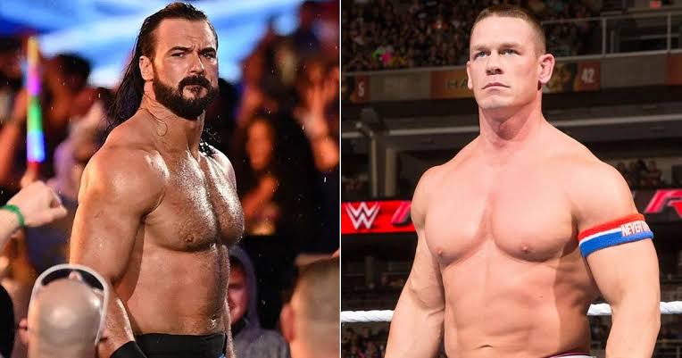 John Cena और Drew McIntyre की संभावित भिड़ंत SummerSlam 2025 में।