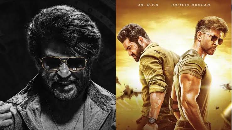 Rajinikanth की ‘कुली’ और Hrithik Roshan–Jr NTR की ‘वॉर 2’ एडवांस बुकिंग क्लैश।