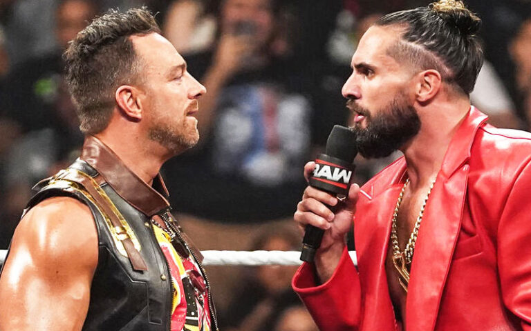 Seth Rollins और LA Knight का WWE वर्ल्ड टाइटल मैच Raw में