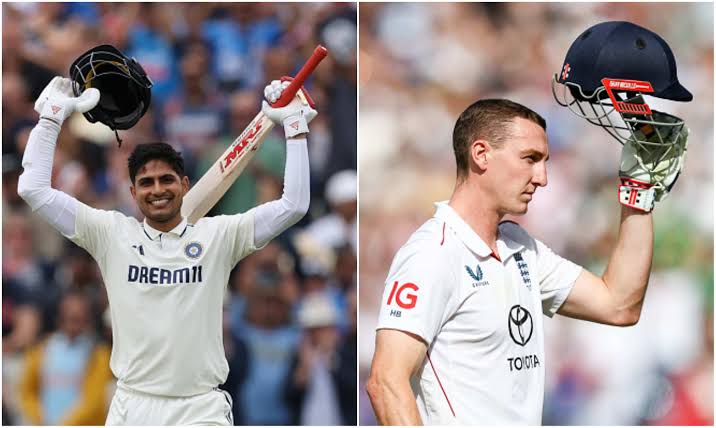 शुभमन गिल और हैरी ब्रूक IND vs ENG 2025 टेस्ट सीरीज के प्लेयर ऑफ द सीरीज।