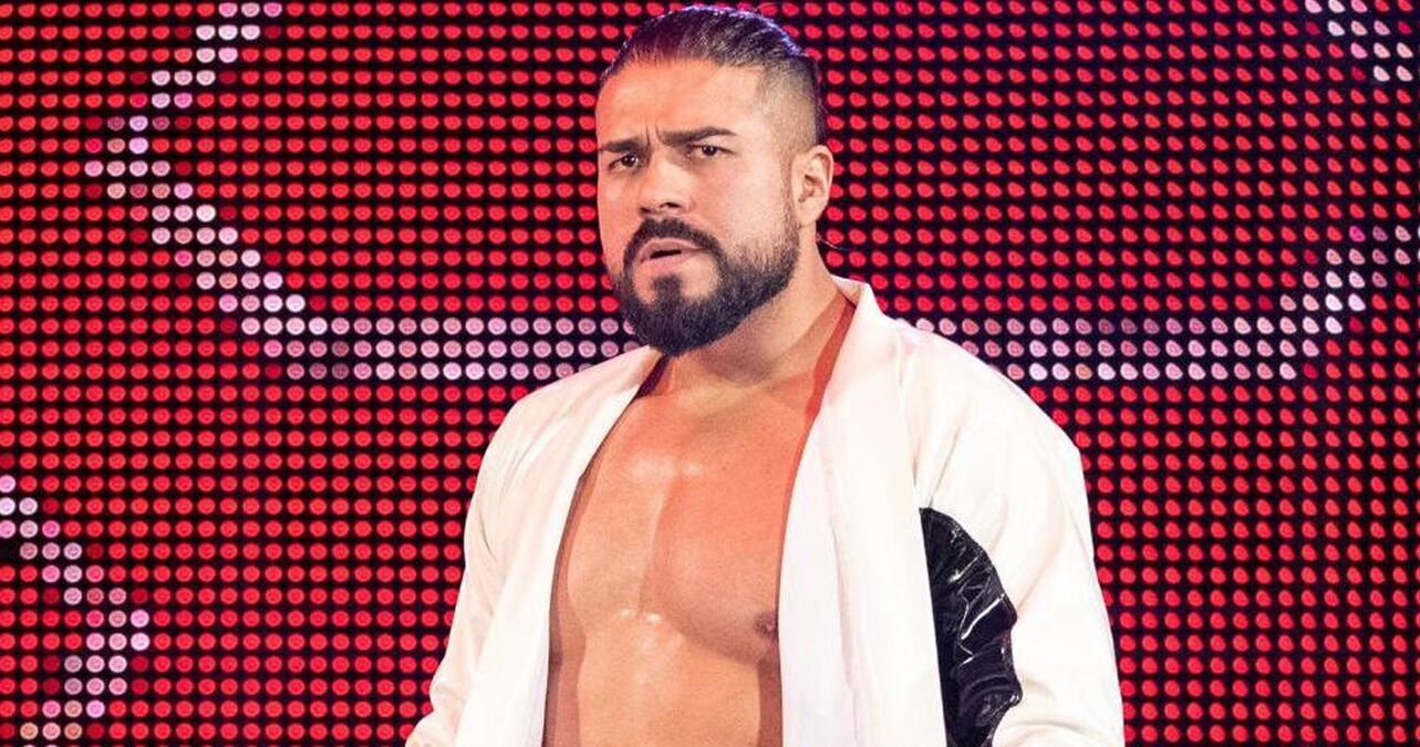A promotional image of Andrade, reflecting on his recent exit from WWE.