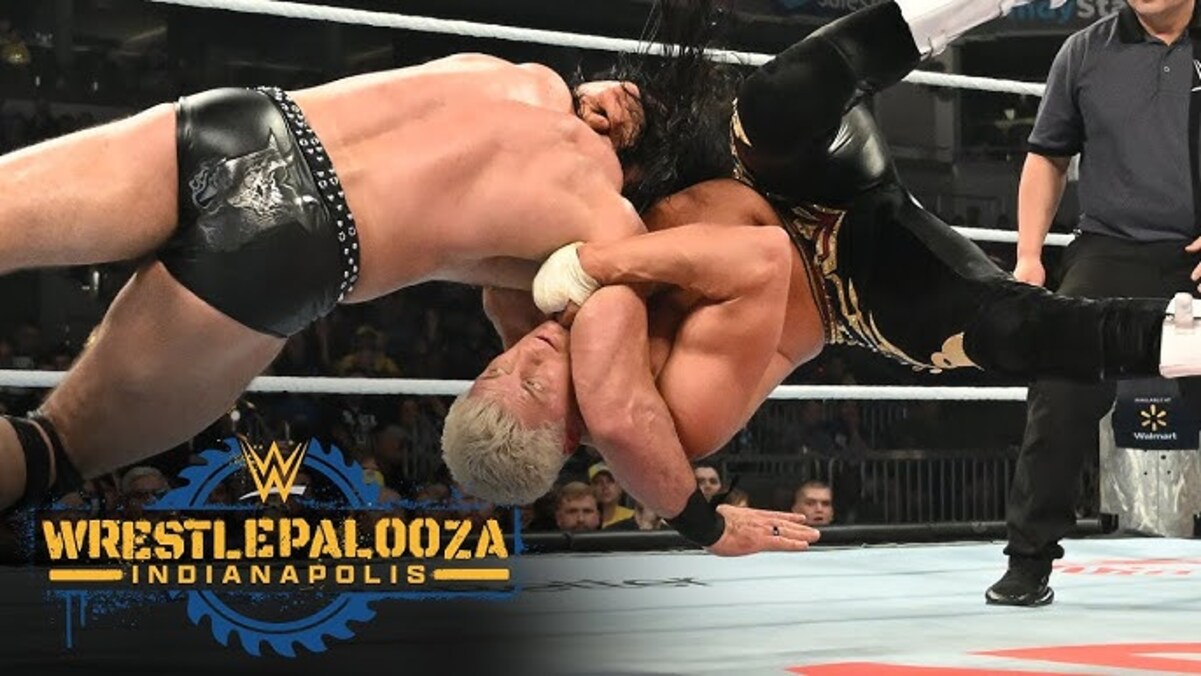 Cody Rhodes vs Drew McIntyre in WrestlePalooza