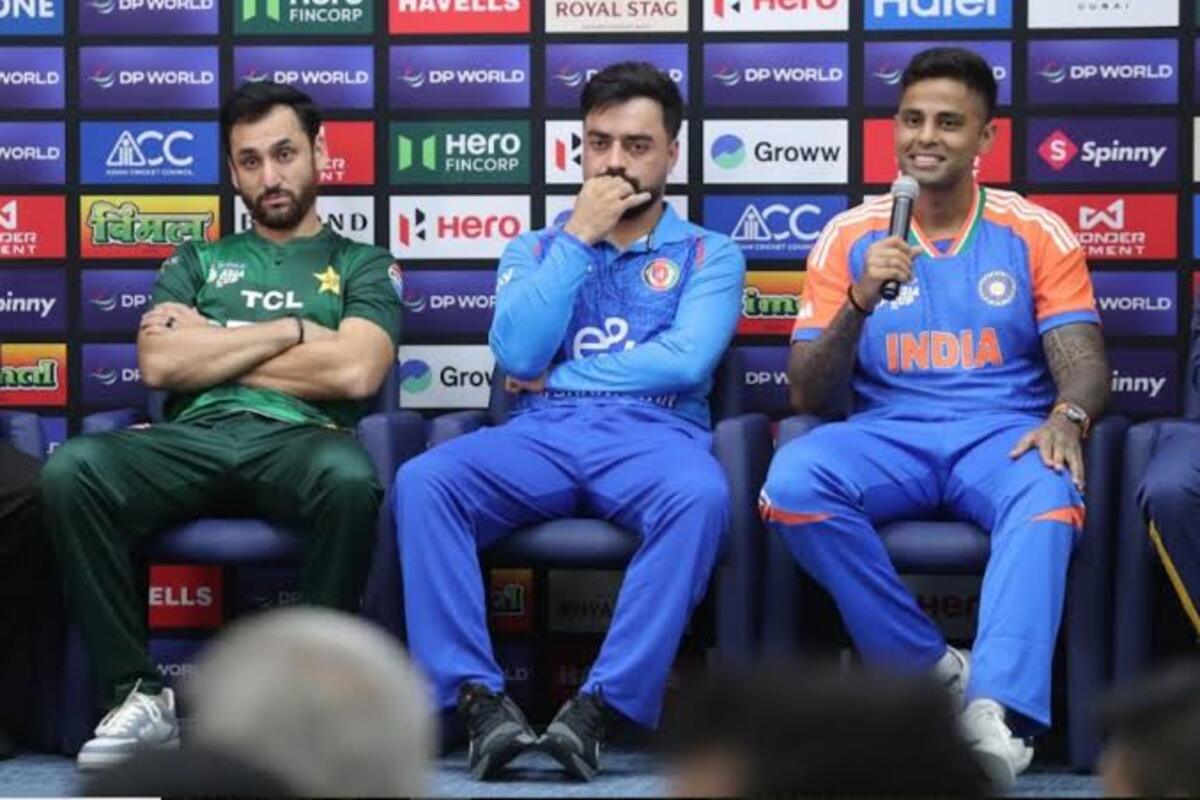 सूर्यकुमार यादव एशिया कप 2025 की प्रेस कॉन्फ्रेंस में।