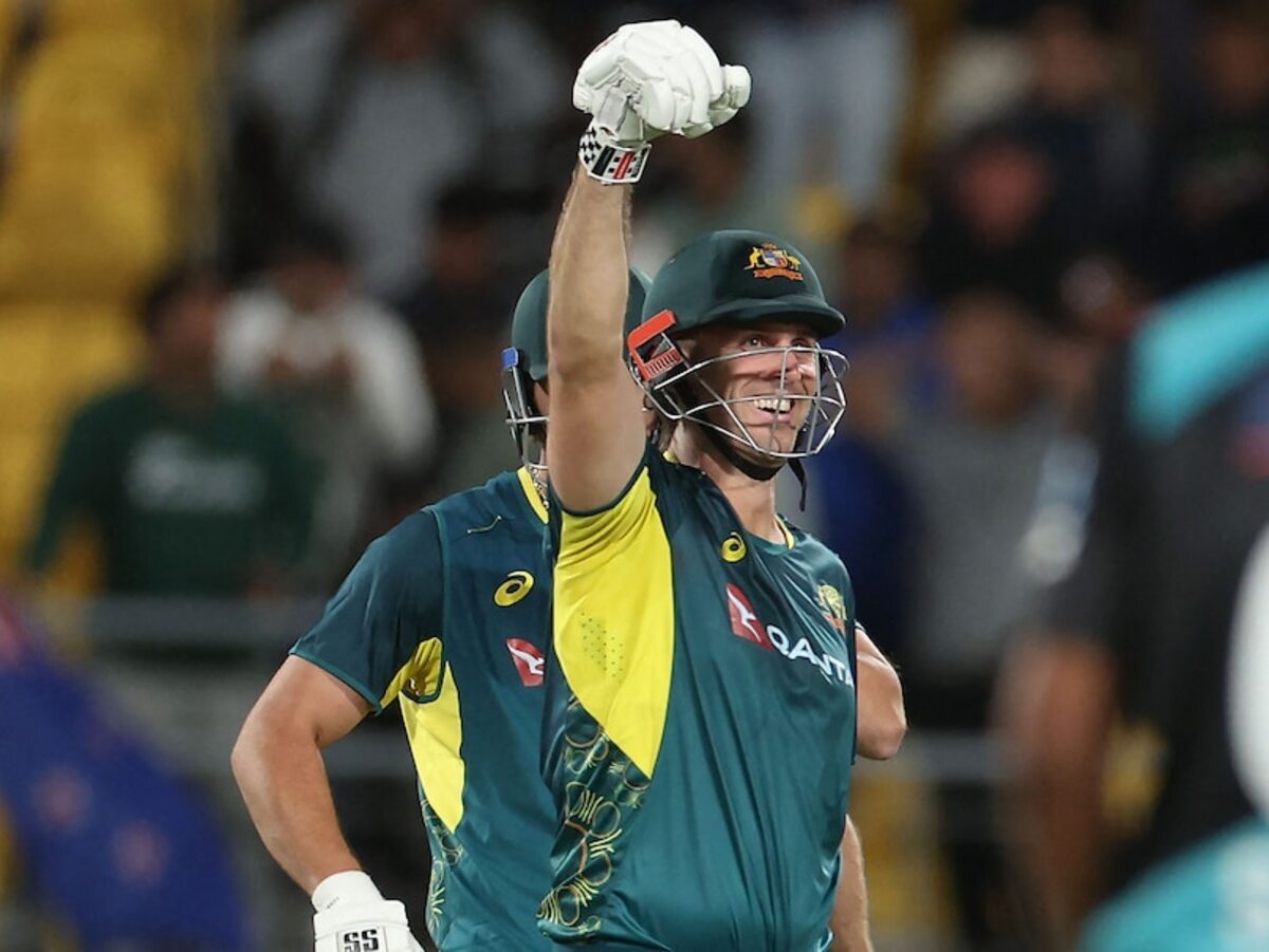 मिचेल मार्श ऑस्ट्रेलिया बनाम न्यूजीलैंड मैच के हीरो।